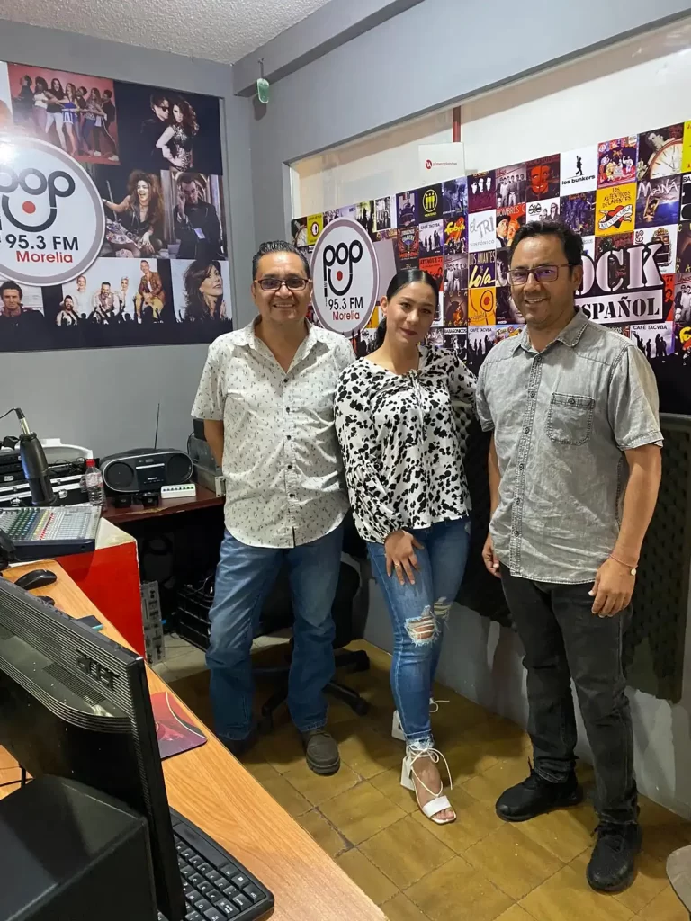 Mariana Vega en 95.3 FM Morelia